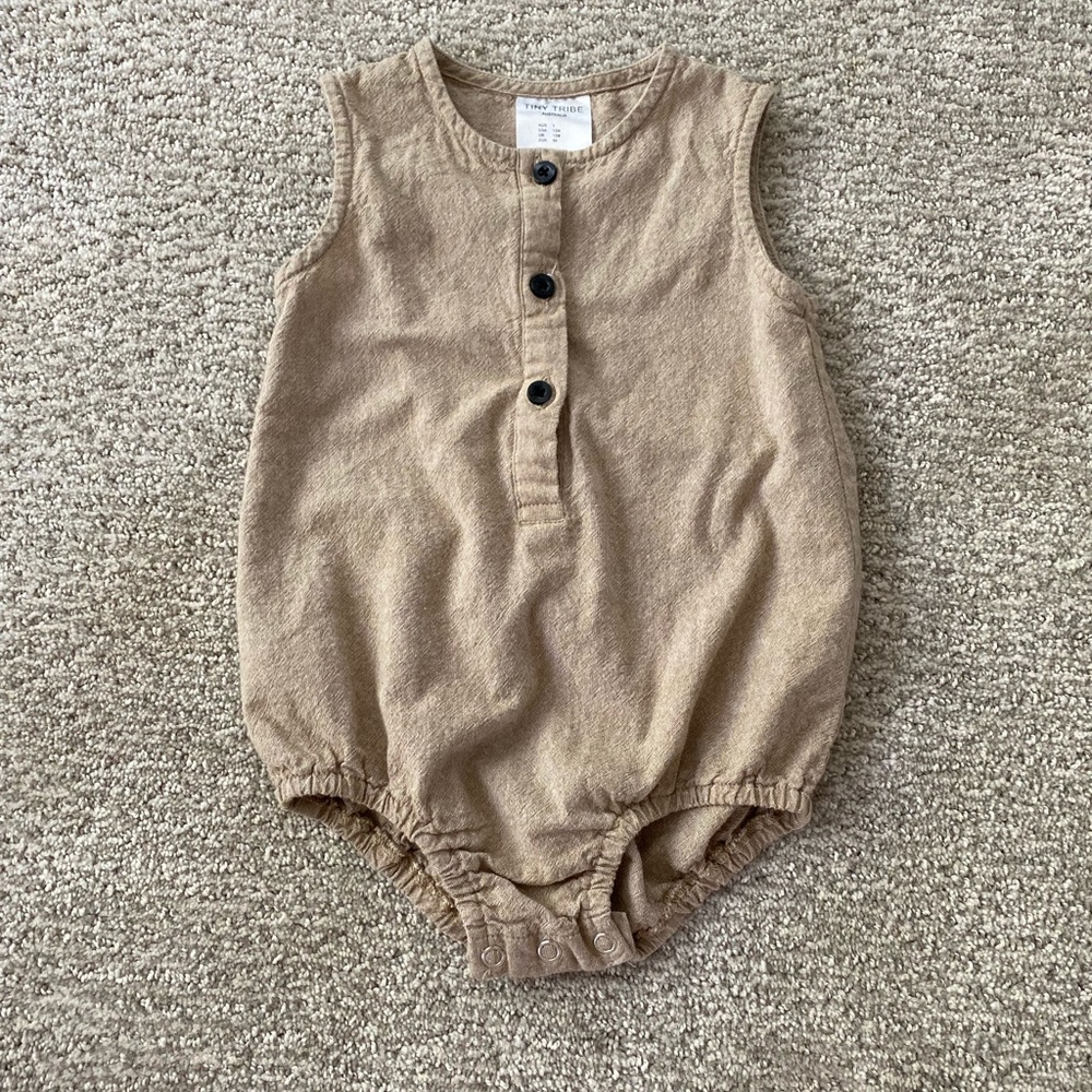 Tiny Tribe Bubble Onesie Outfit